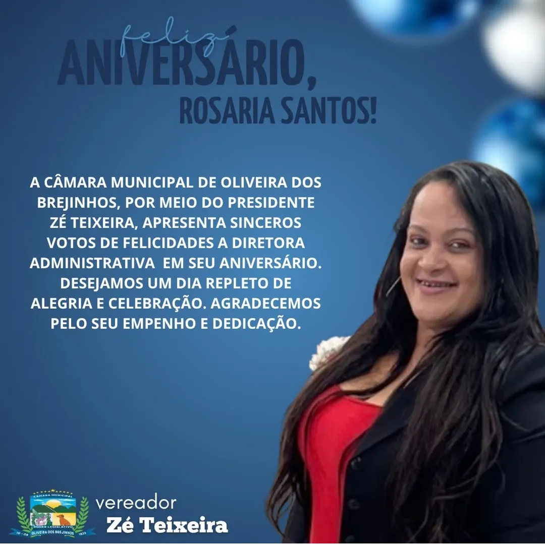 Celebramos o aniversário de nossa servidora Rosária Ferreira!